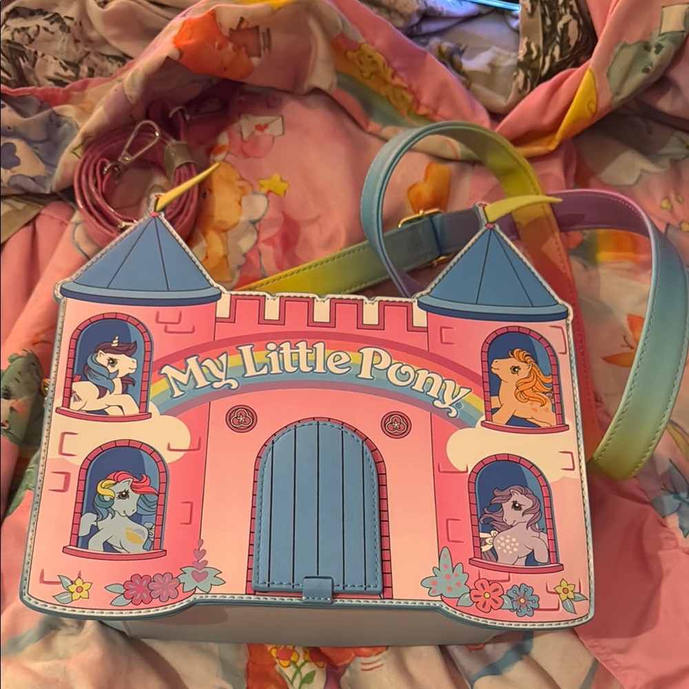 My Little Pony Loungefly Castle Bag - Picture 1 of 6